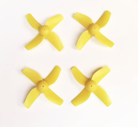 Yellow Props - 4-Blade 31mm - Tiny Whoop